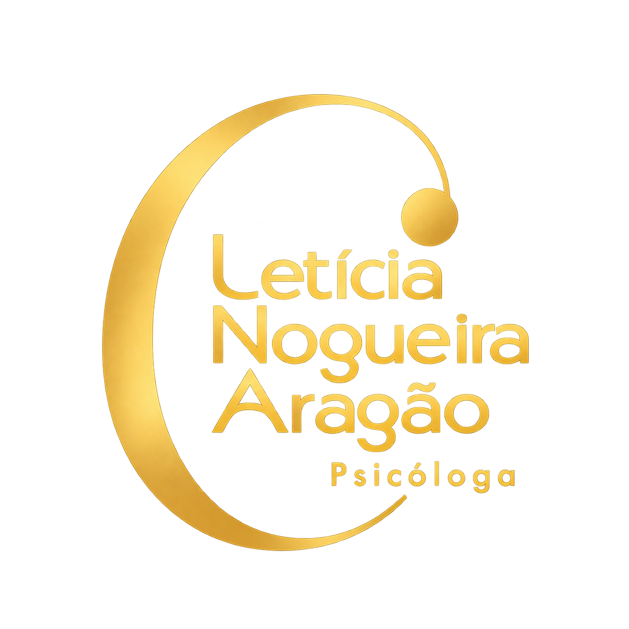 Logo Letícia Nogueira Aragão - Psicóloga